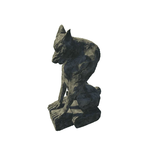 Overgrown_stone_Full_Statue_of_a_Wolf_S_Bs (4)